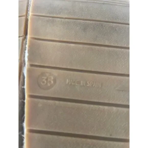 Love Shack Fancy Manebi Floral Open Toe Summer Sandal Size 38  Size 8 US - Picture 9 of 11